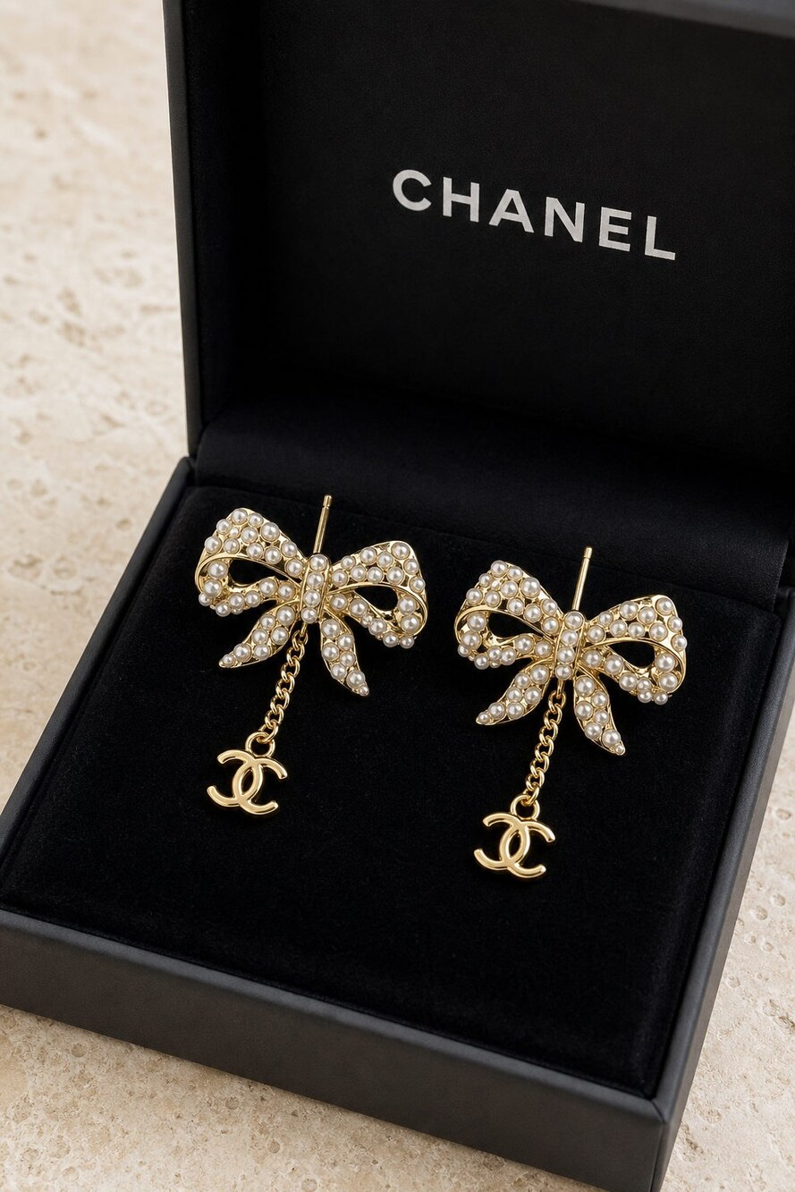 CHANEL Classic Parisian Earrings Style 19 | New with Box - Picture 4 of 9
